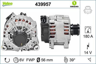 Alternador VALEO 439957