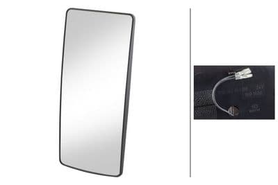 Cristal de espejo, espejo retrovisor exterior HELLA 9MX 562 841-002