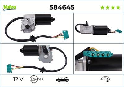 Motor del limpiaparabrisas VALEO 584645