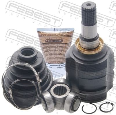 Juego de articulación, eje de transmisión FEBEST 0111-001