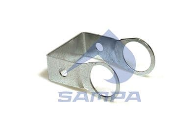 Chapa de soporte, perno de zapata de frenos SAMPA 114.158