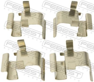 Juego de accesorios, balatas de frenos FEBEST 0403-CYR