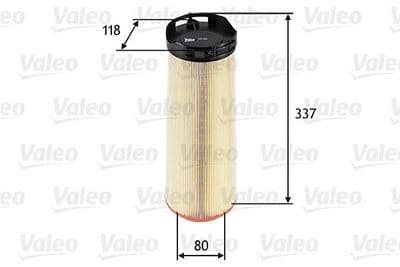 Filtro de aire VALEO 585668