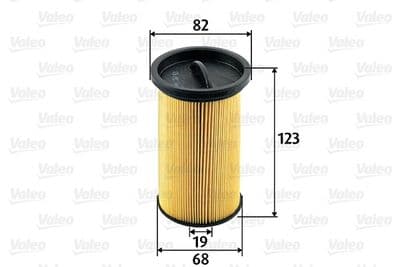 Filtro combustible VALEO 587921