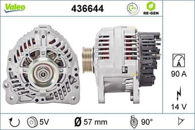 Alternador VALEO 436644