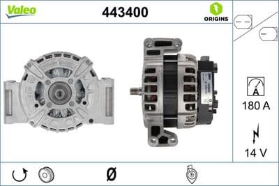 Alternador VALEO 443400