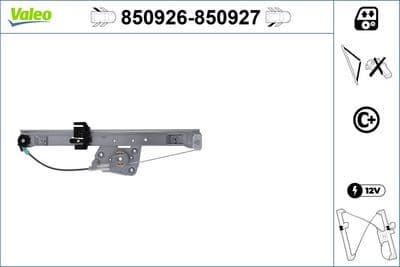 Elevador para ventanas VALEO 850927
