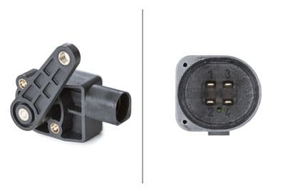 Sensor, regulación del alcance de luces HELLA 6PM 008 739-001