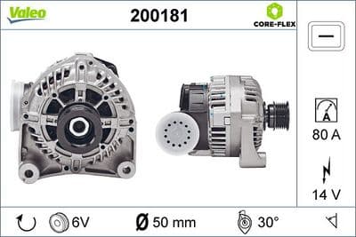 Alternador VALEO 200181