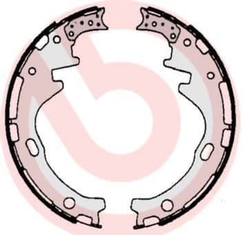 Juego de zapatas de frenos BREMBO S 56 526