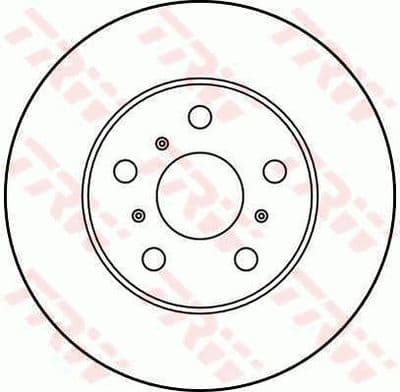 Disco de freno TRW DF1917