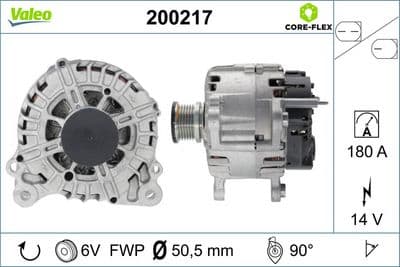 Alternador VALEO 200217