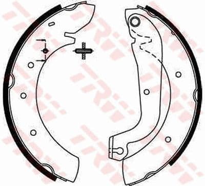 Juego de zapatas de frenos TRW GS8207
