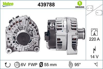 Alternador VALEO 439788