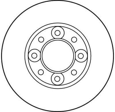 Disco de freno TRW DF1301
