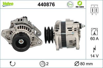 Alternador VALEO 440876