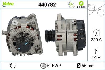 Alternador VALEO 440782