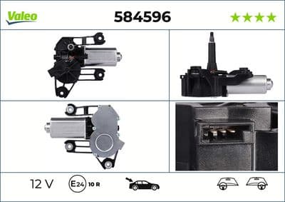Motor del limpiaparabrisas VALEO 584596