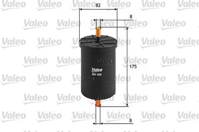 Filtro combustible VALEO 587022