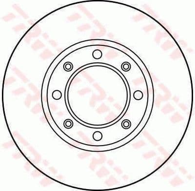 Disco de freno TRW DF1300