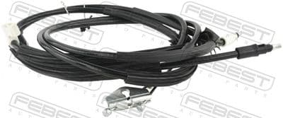Cable de accionamiento, freno de estacionamiento FEBEST 21100-FOCIIDISC