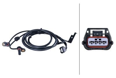 Sensor, revoluciones de la rueda HELLA 6PU 358 219-921