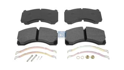 Juego de balatas de freno DT Spare Parts 10.24125