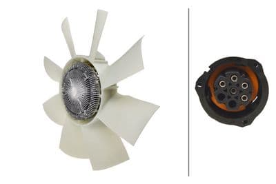 Ventilador, refrigeración del motor HELLA 8MV 366 438-761