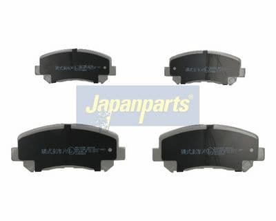 Juego de balatas de freno JAPANPARTS PA-348AF