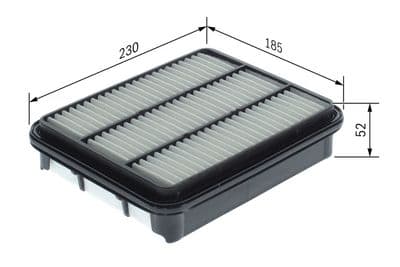 Filtro de aire BOSCH 1 457 433 968