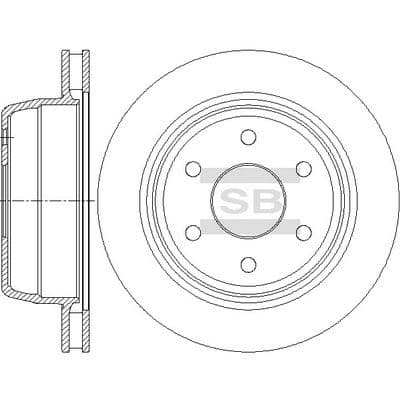 Disco de freno Hi-Q SD5522