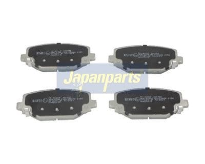 Juego de balatas de freno JAPANPARTS PP-908AF
