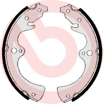 Juego de zapatas de frenos BREMBO S 49 510