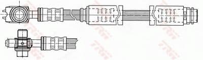Manguera de frenos TRW PHD771