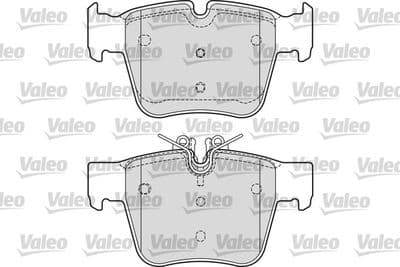 Juego de balatas de freno VALEO 601694