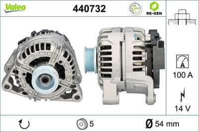 Alternador VALEO 440732