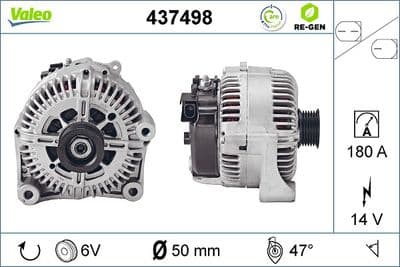 Alternador VALEO 437498