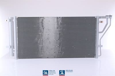 Condensador, aire acondicionado NISSENS 94992
