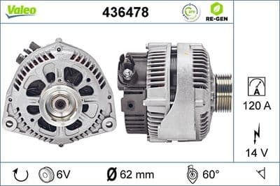 Alternador VALEO 436478