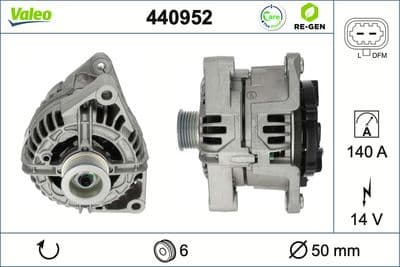 Alternador VALEO 440952
