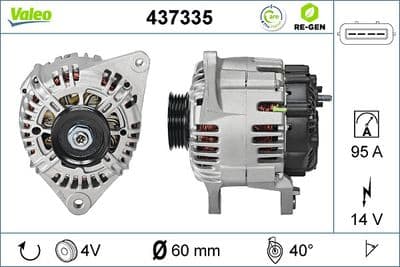 Alternador VALEO 437335