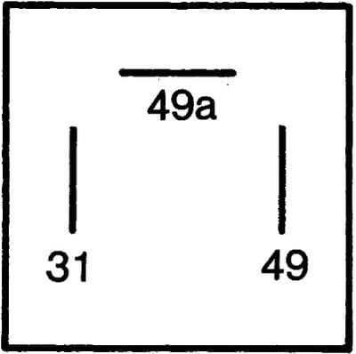 Indicador de intermitentes HELLA 4DB 003 750-707