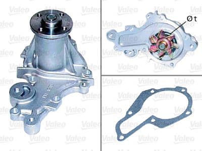 Bomba de agua, refrigeración del motor VALEO 506565