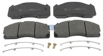 Juego de balatas de freno DT Spare Parts 2.94071