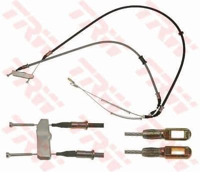 Cable de accionamiento, freno de estacionamiento TRW GCH2086