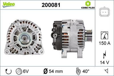 Alternador VALEO 200081