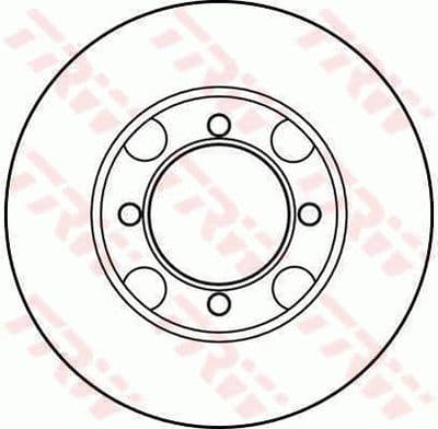 Disco de freno TRW DF2572