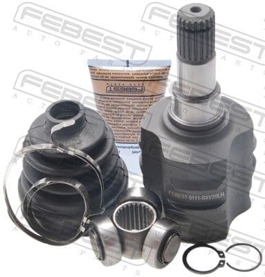 Juego de articulación, eje de transmisión FEBEST 0111-SXV20LH