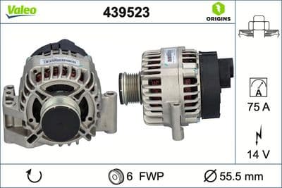 Alternador VALEO 439523