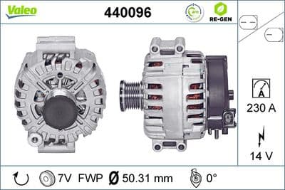 Alternador VALEO 440096